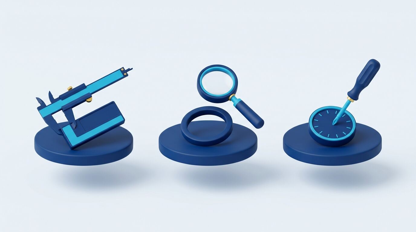 Ilustración: Calibración, verificación y ajuste: en qué se diferencian